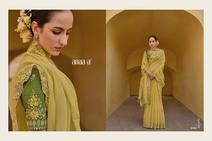 Beautiful Designer Wedding Anaara 6901 To 6910 Bridal Sarees