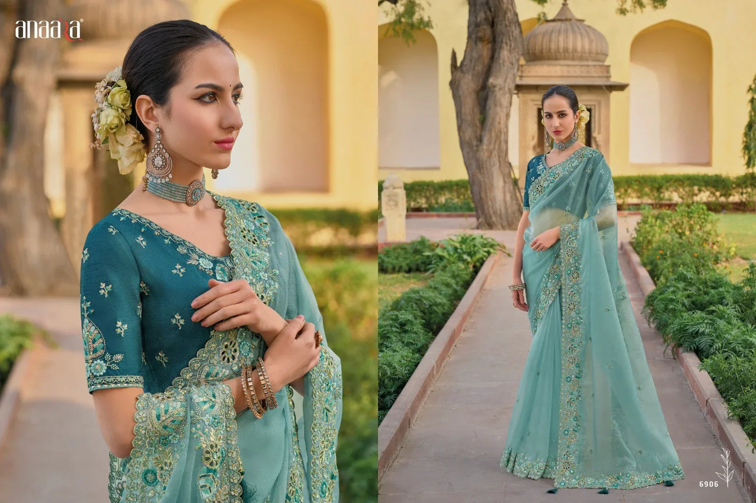 Beautiful Designer Wedding Anaara 6901 To 6910 Bridal Sarees