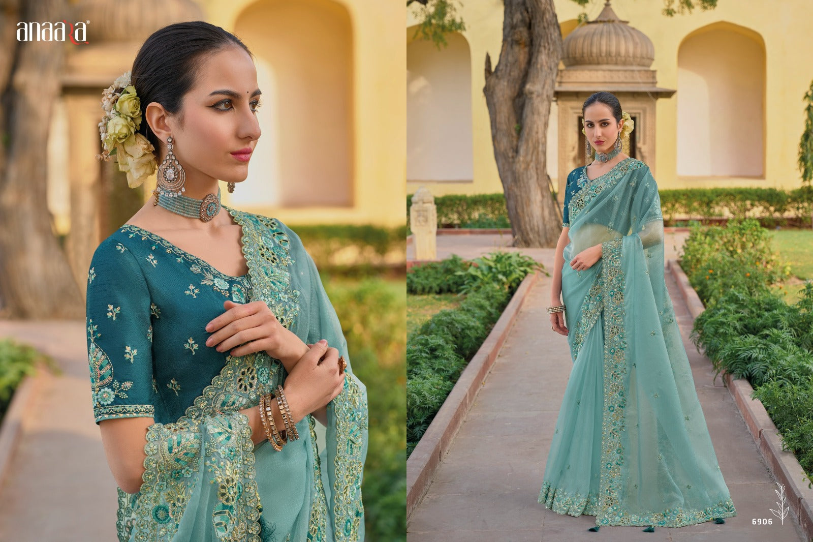 Beautiful Designer Wedding Anaara 6901 To 6910 Bridal Sarees