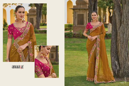 Beautiful Designer Wedding Anaara 6901 To 6910 Bridal Sarees