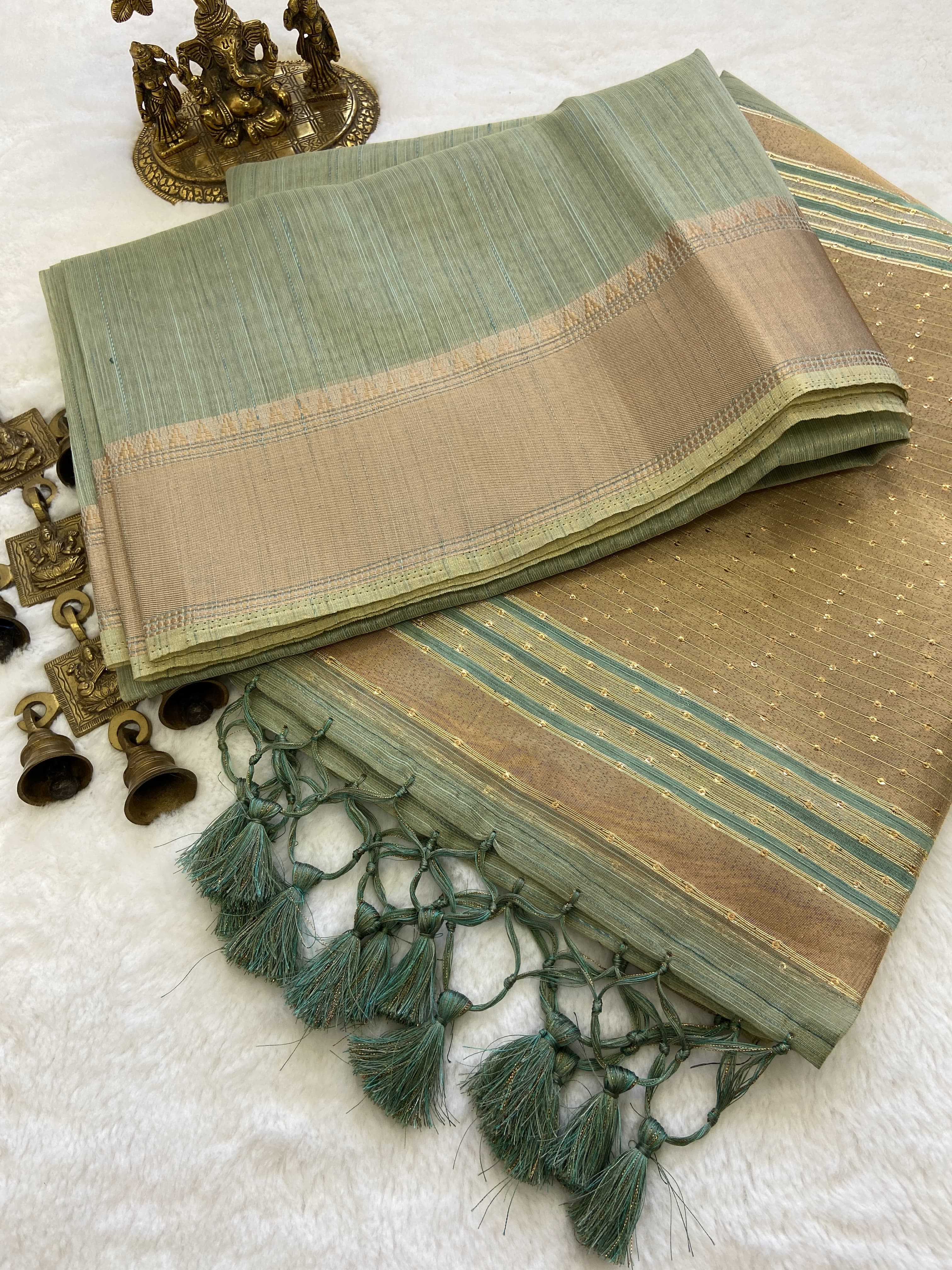 Beautiful Designer Soft Banarasi Tissue Silk Saree