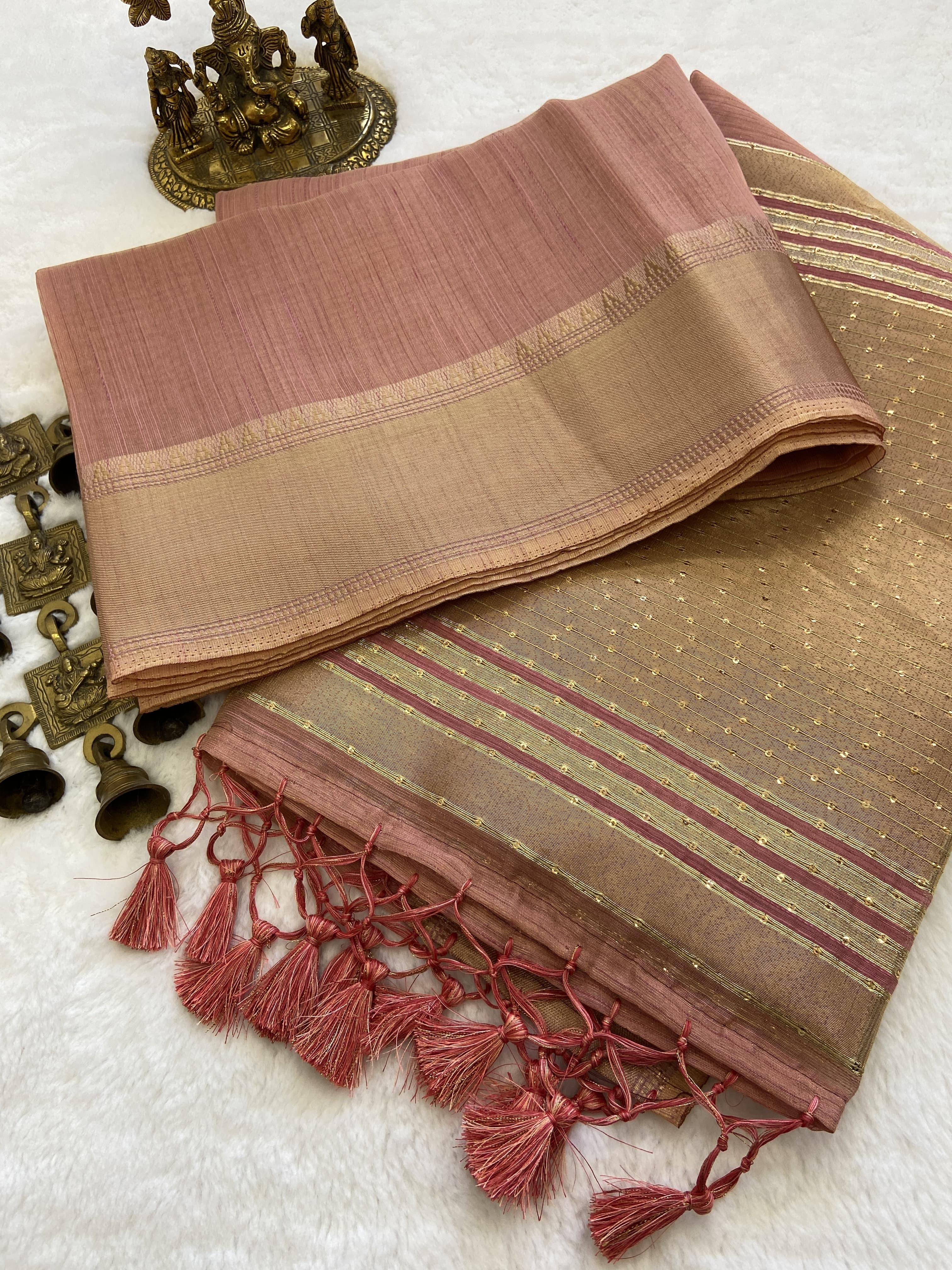 Beautiful Designer Soft Banarasi Tissue Silk Saree