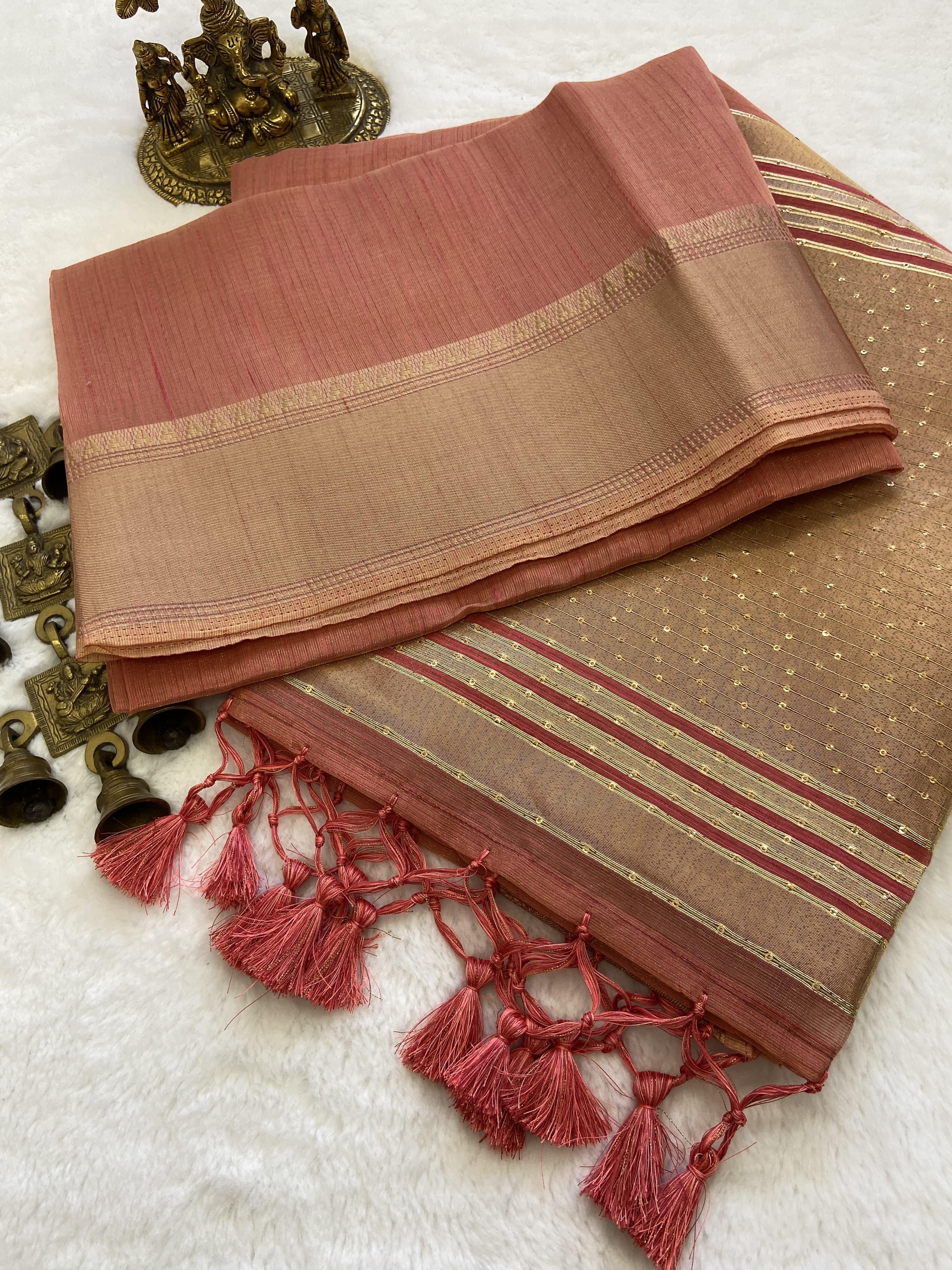Beautiful Designer Soft Banarasi Tissue Silk Saree