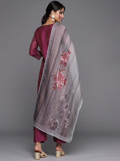 Beautiful Designer Summer Special Silk Blend Salwar Suit