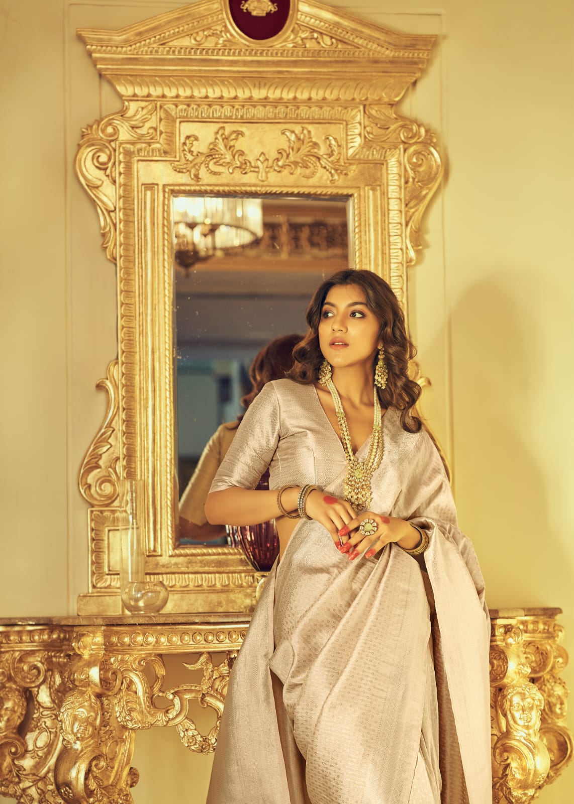 Beautiful Designer Akansha Soft Kanjivaram Silk Saree