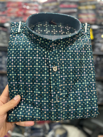 Beautiful Men's Designer Heavy Banglori Silk Kurta Payjama