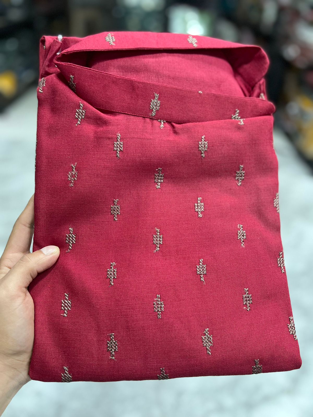 Beautiful Men's Designer Magic Cotton Kurta Payjama