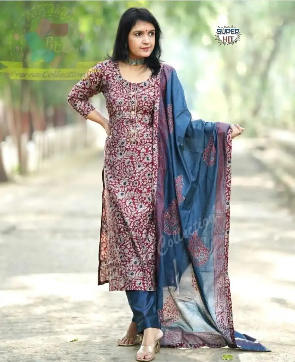 Beautiful Designer Summer Special Heavy Reyon Cotton Salwar Suit