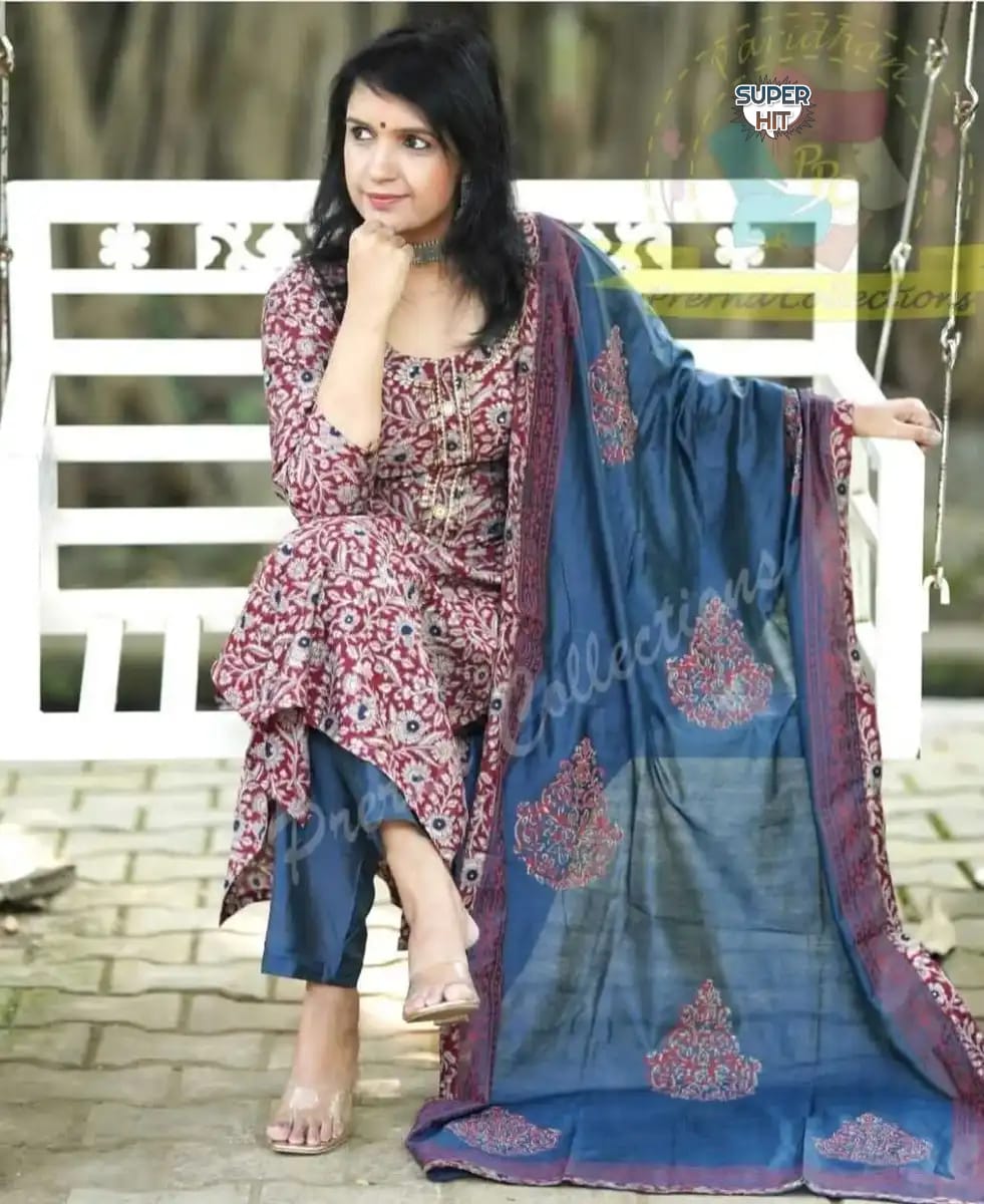 Beautiful Designer Summer Special Heavy Reyon Cotton Salwar Suit