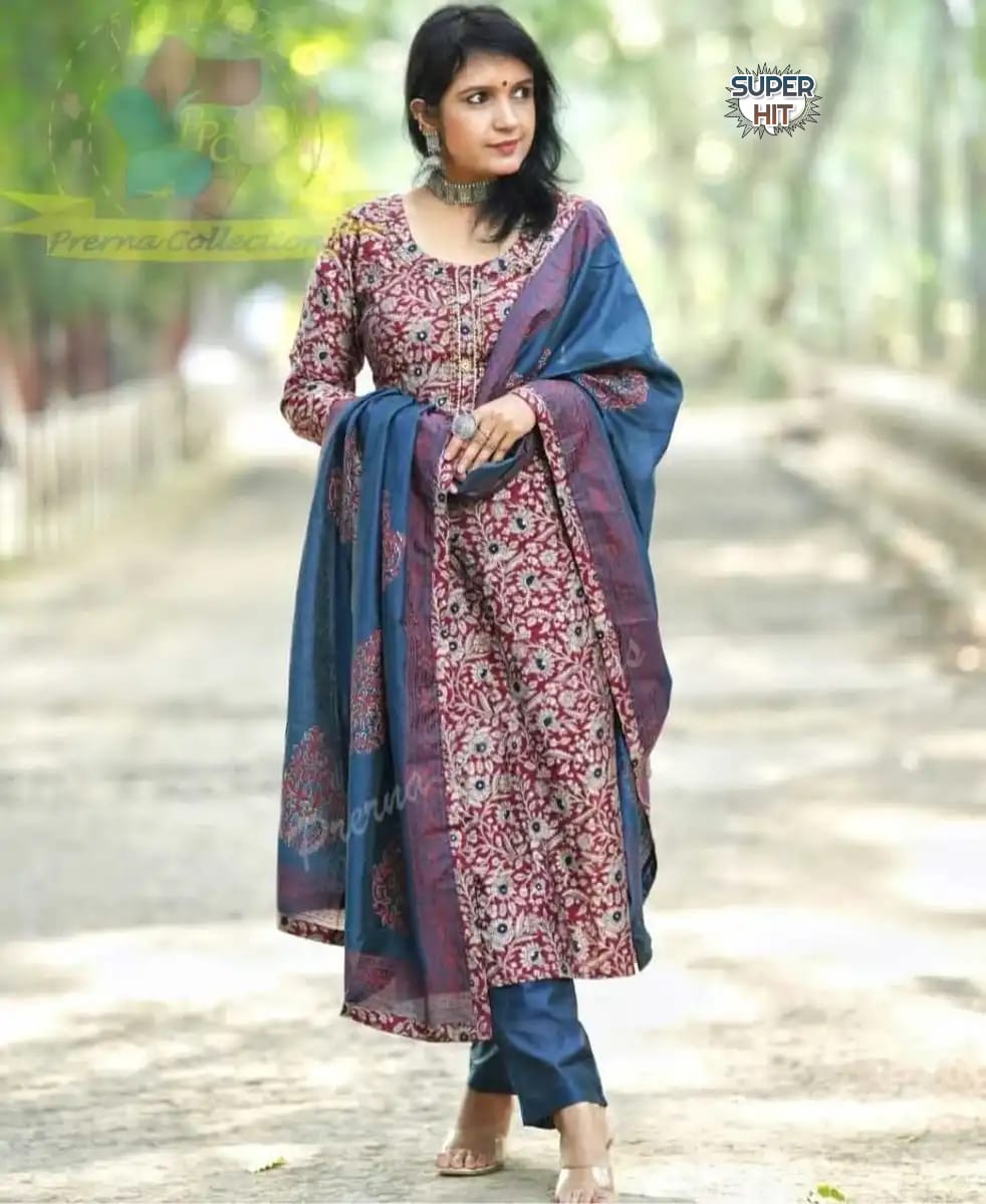 Beautiful Designer Summer Special Heavy Reyon Cotton Salwar Suit