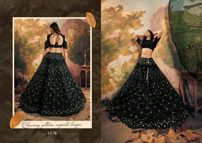 Wedding Designer Bridal Velvet Lehenga Choli