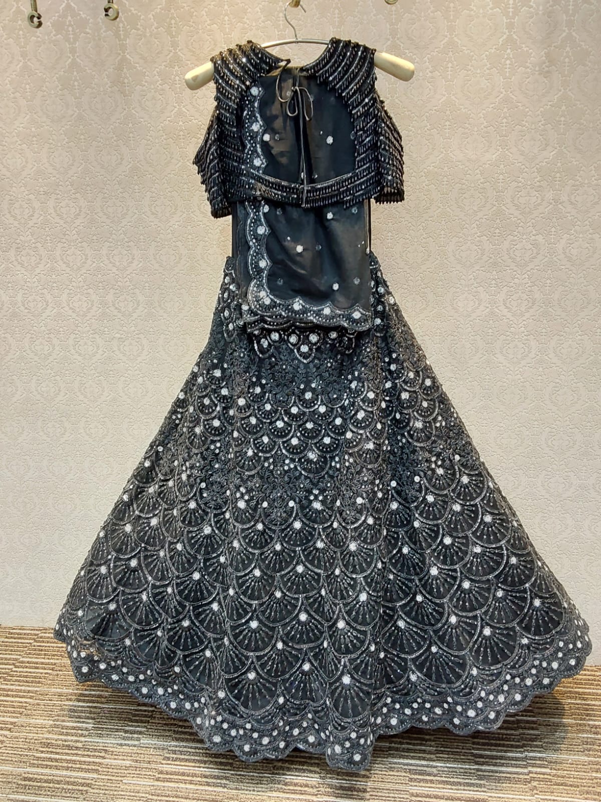 Wedding Designer Bridal Velvet Lehenga Choli