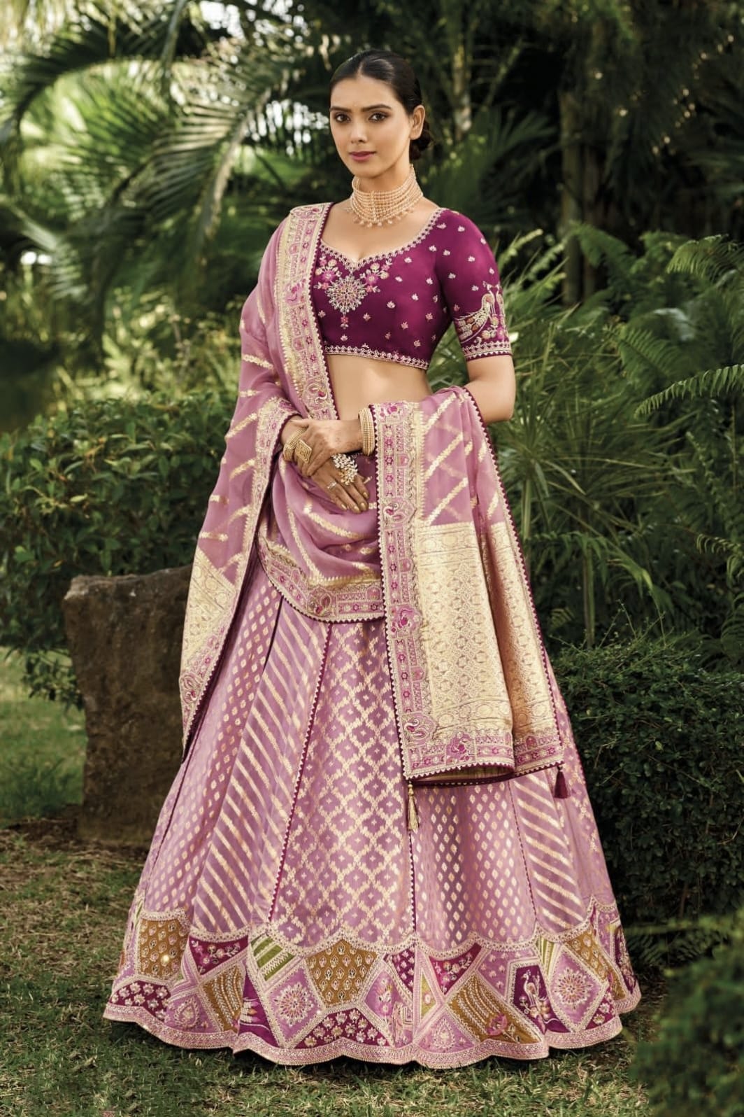 Beautiful Designer Bridal Anaara Wedding Lehenga Choli