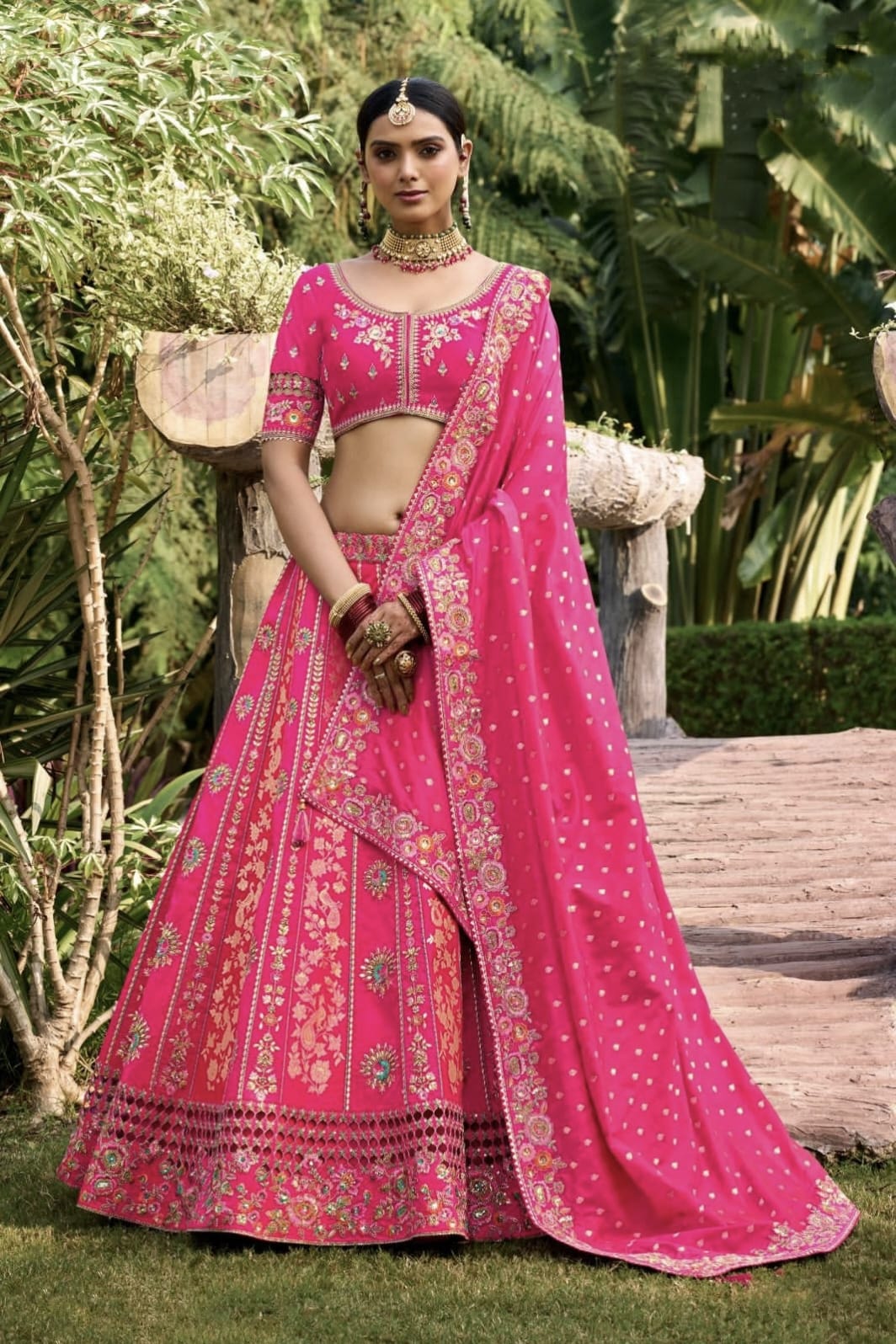 Beautiful Designer Bridal Anaara Wedding Lehenga Choli