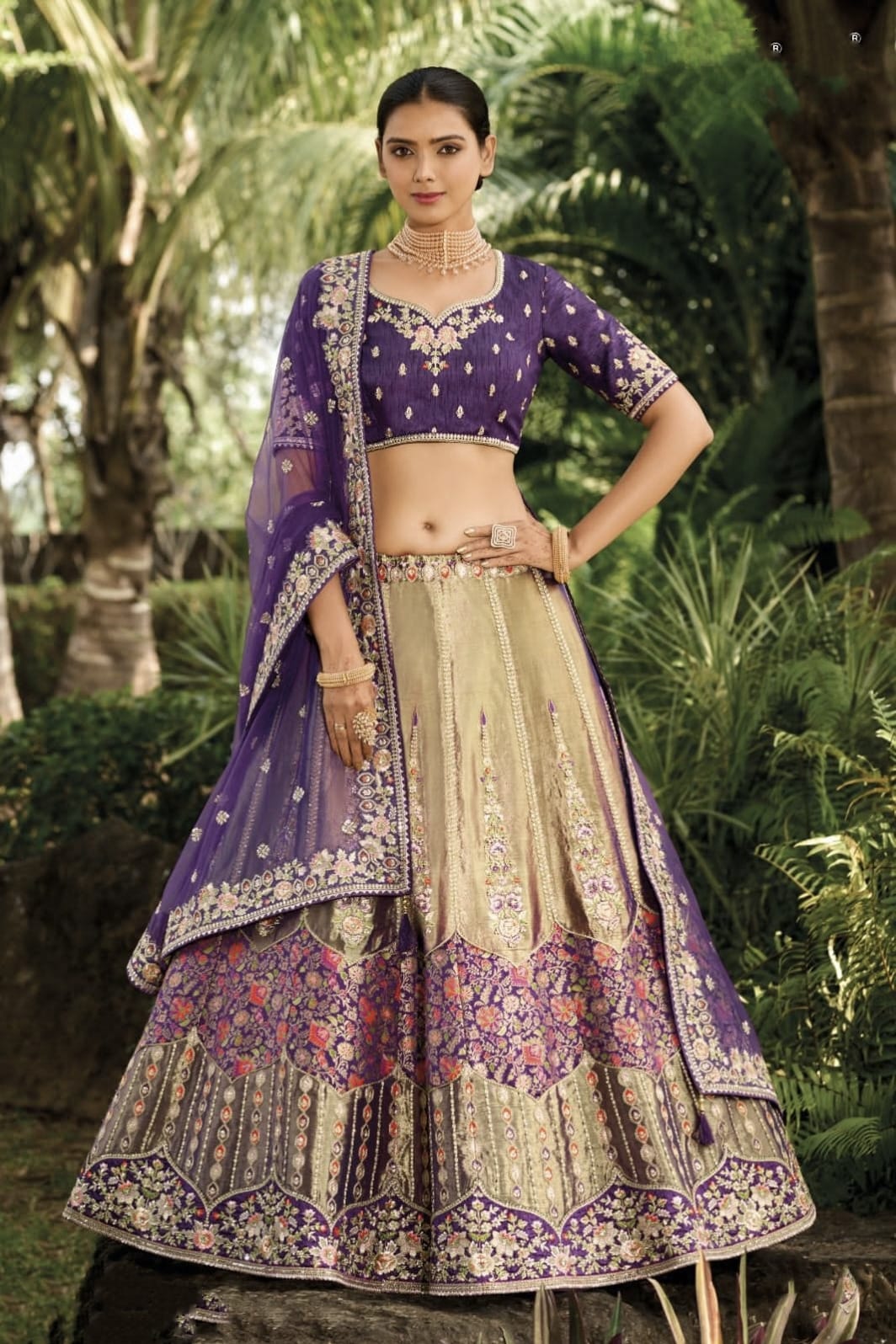 Beautiful Designer Bridal Anaara Wedding Lehenga Choli