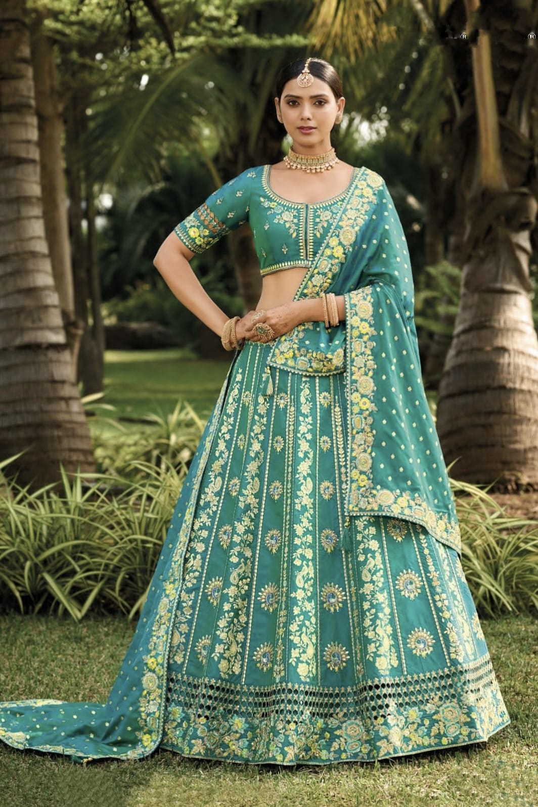 Beautiful Designer Bridal Anaara Wedding Lehenga Choli