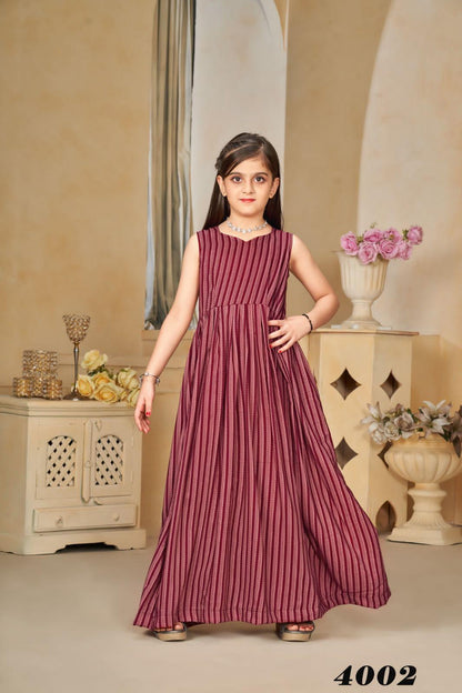 Beautiful Designer Kids Girls Indo Western shrug Digital Printed Dress