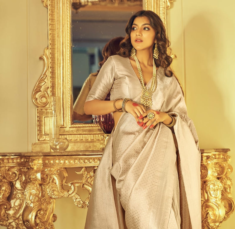 Beautiful Designer Akansha Soft Kanjivaram Silk Saree