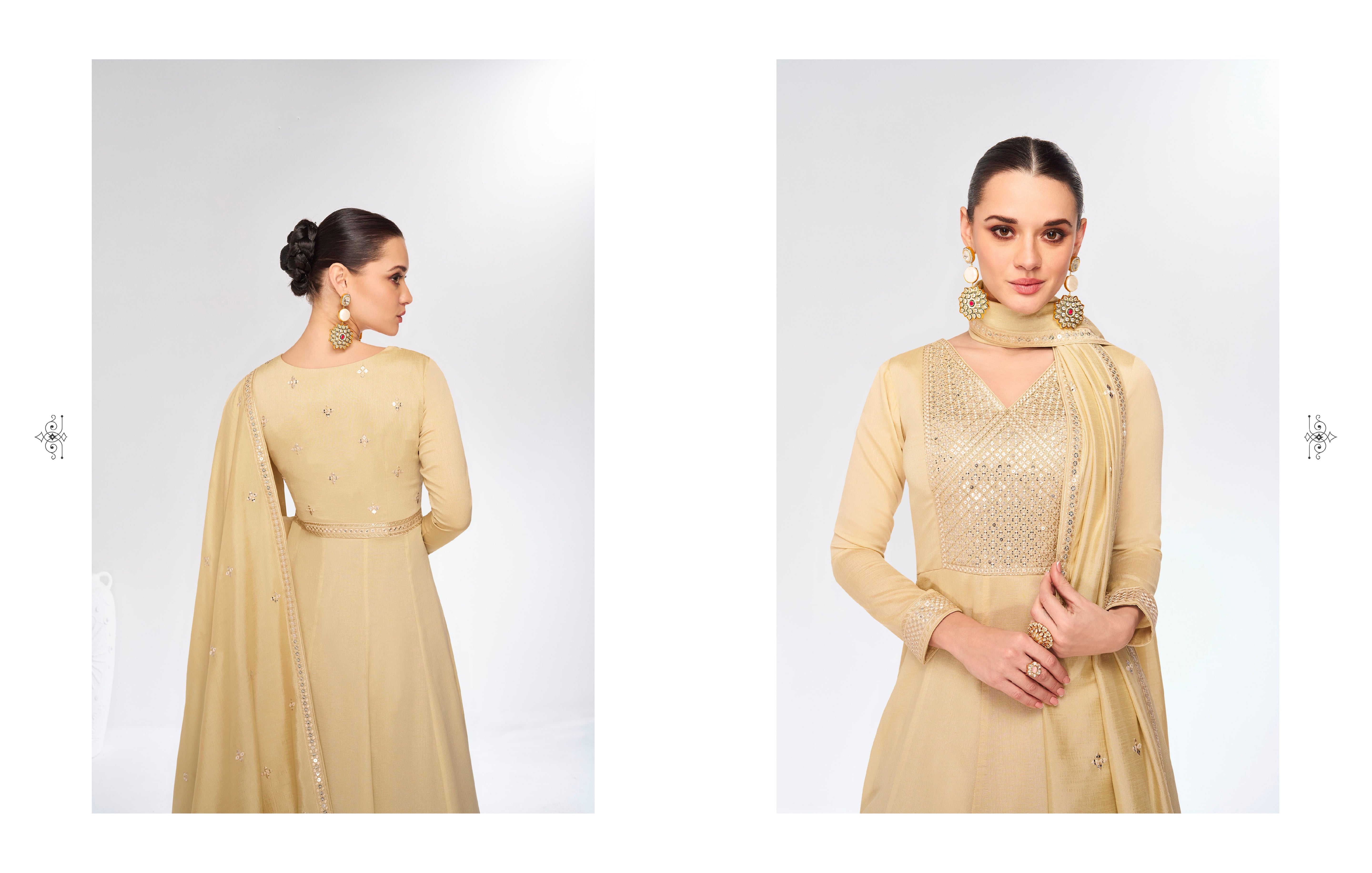 Designer Occasion Wear Latest Premium Silk Salwar Suit