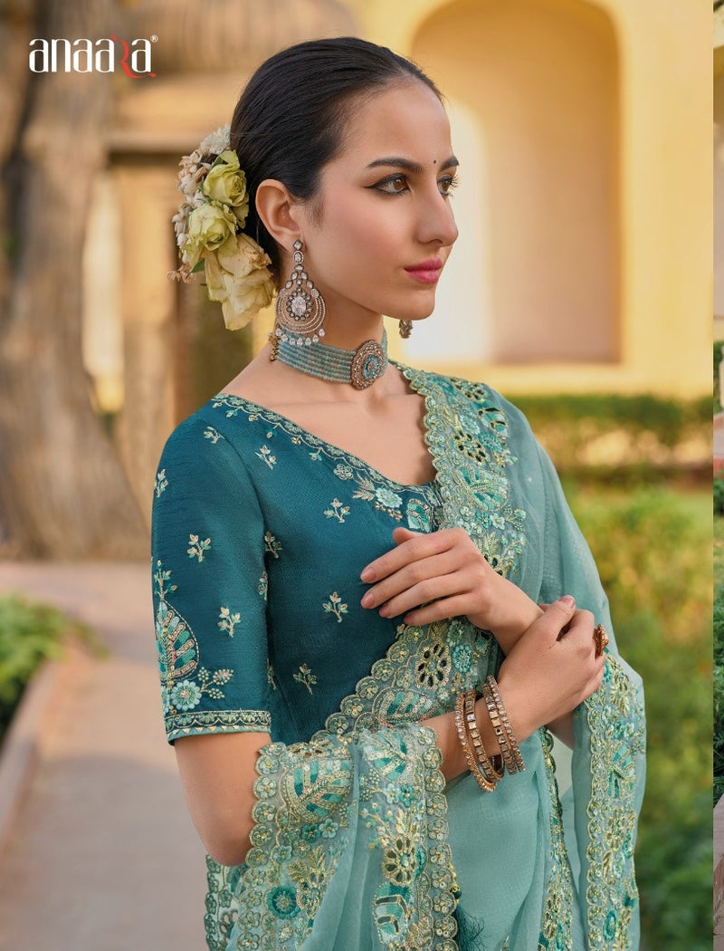 Beautiful Designer Wedding Anaara 6901 To 6910 Bridal Sarees