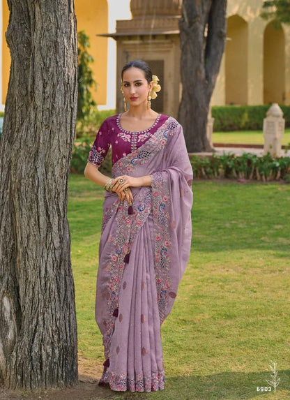 Beautiful Designer Wedding Anaara 6901 To 6910 Bridal Sarees