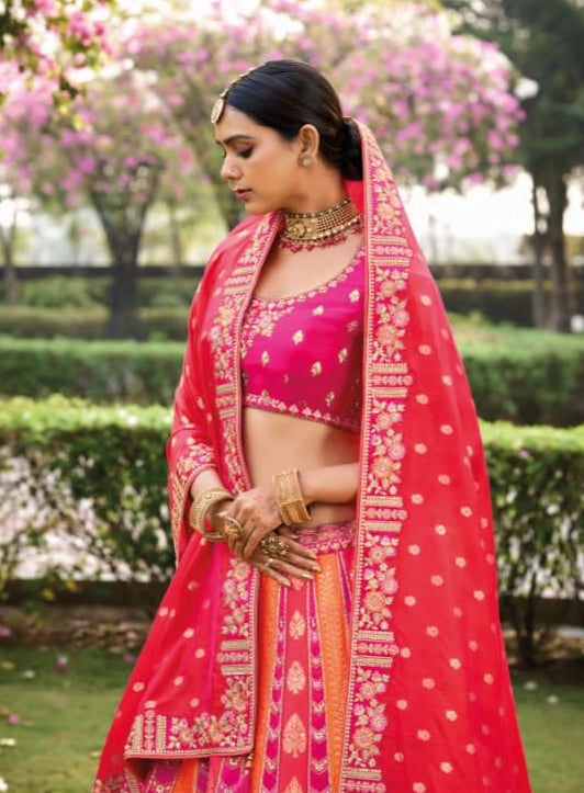 Beautiful Designer Bridal Anaara Wedding Lehenga Choli