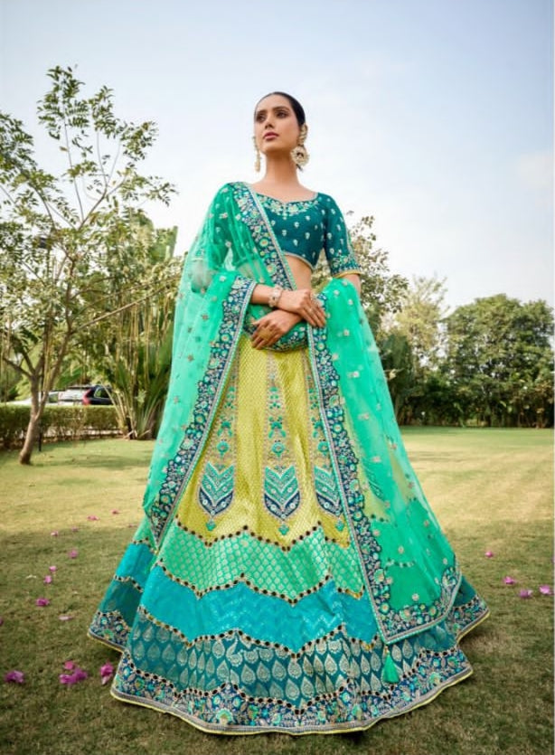 Beautiful Designer Bridal Anaara Wedding Lehenga Choli