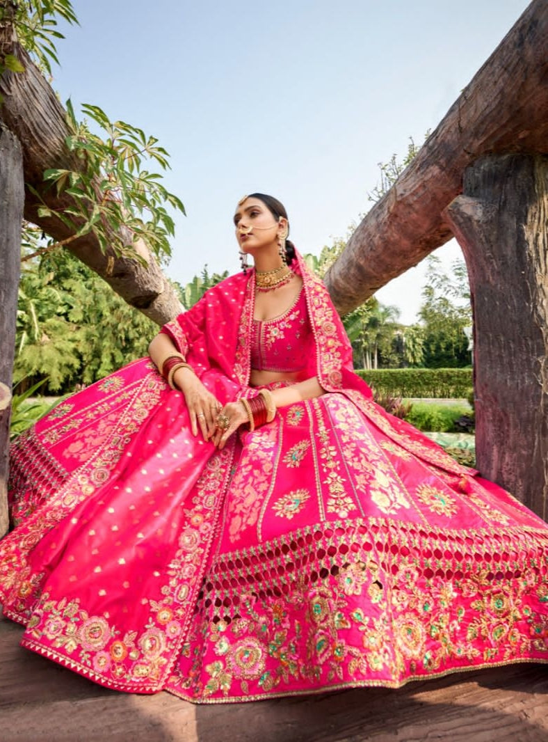 Beautiful Designer Bridal Anaara Wedding Lehenga Choli