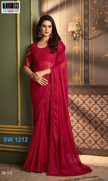 Beautiful Designer Party Wear Sandalwood Design 1212