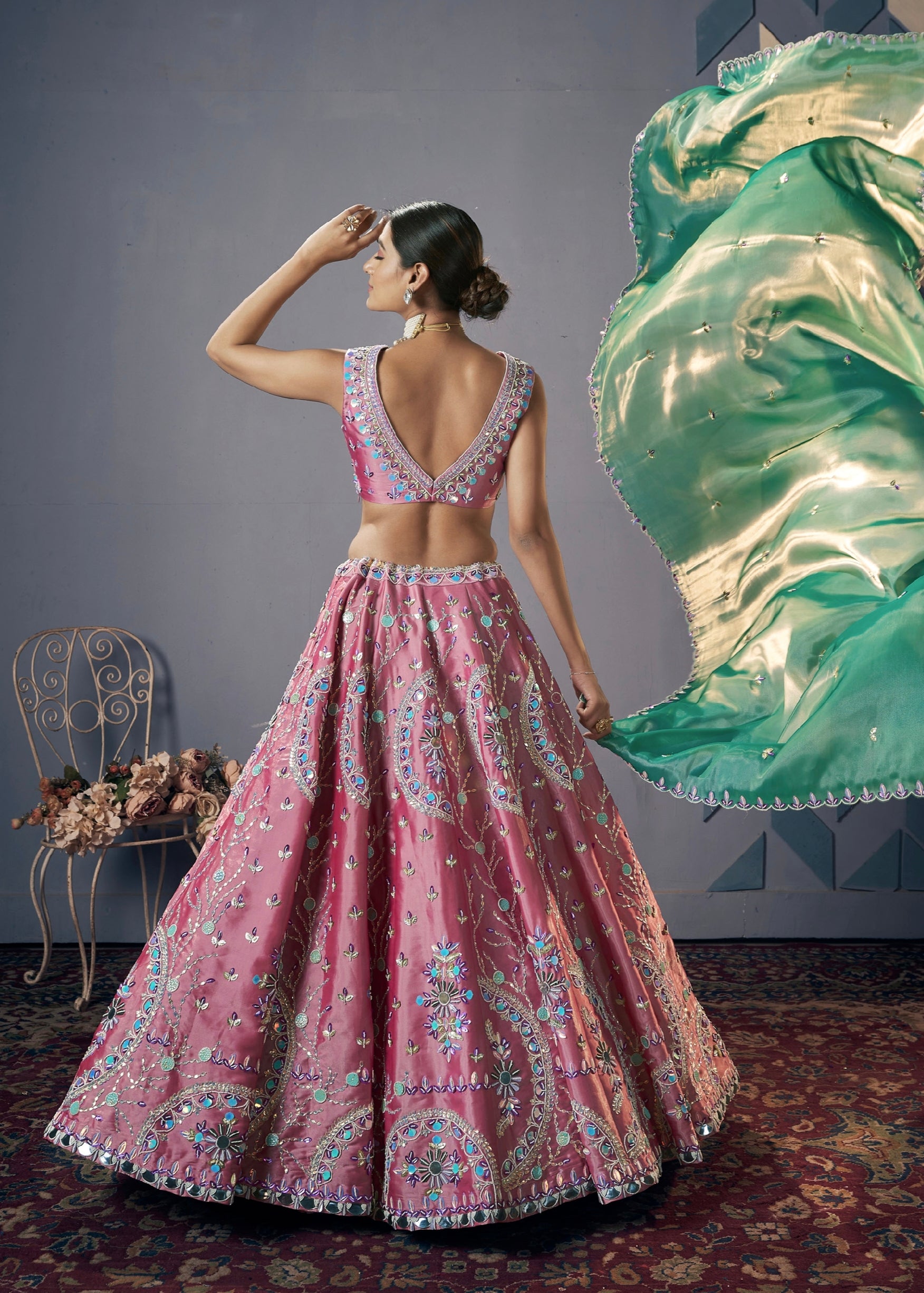 Designer Wedding Wear Latest handwork Lehenga Choli