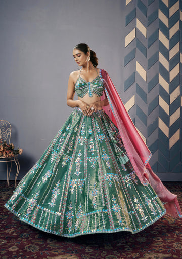 Designer Wedding Wear Latest handwork Lehenga Choli