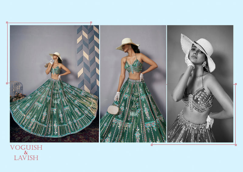 Designer Wedding Wear Latest handwork Lehenga Choli