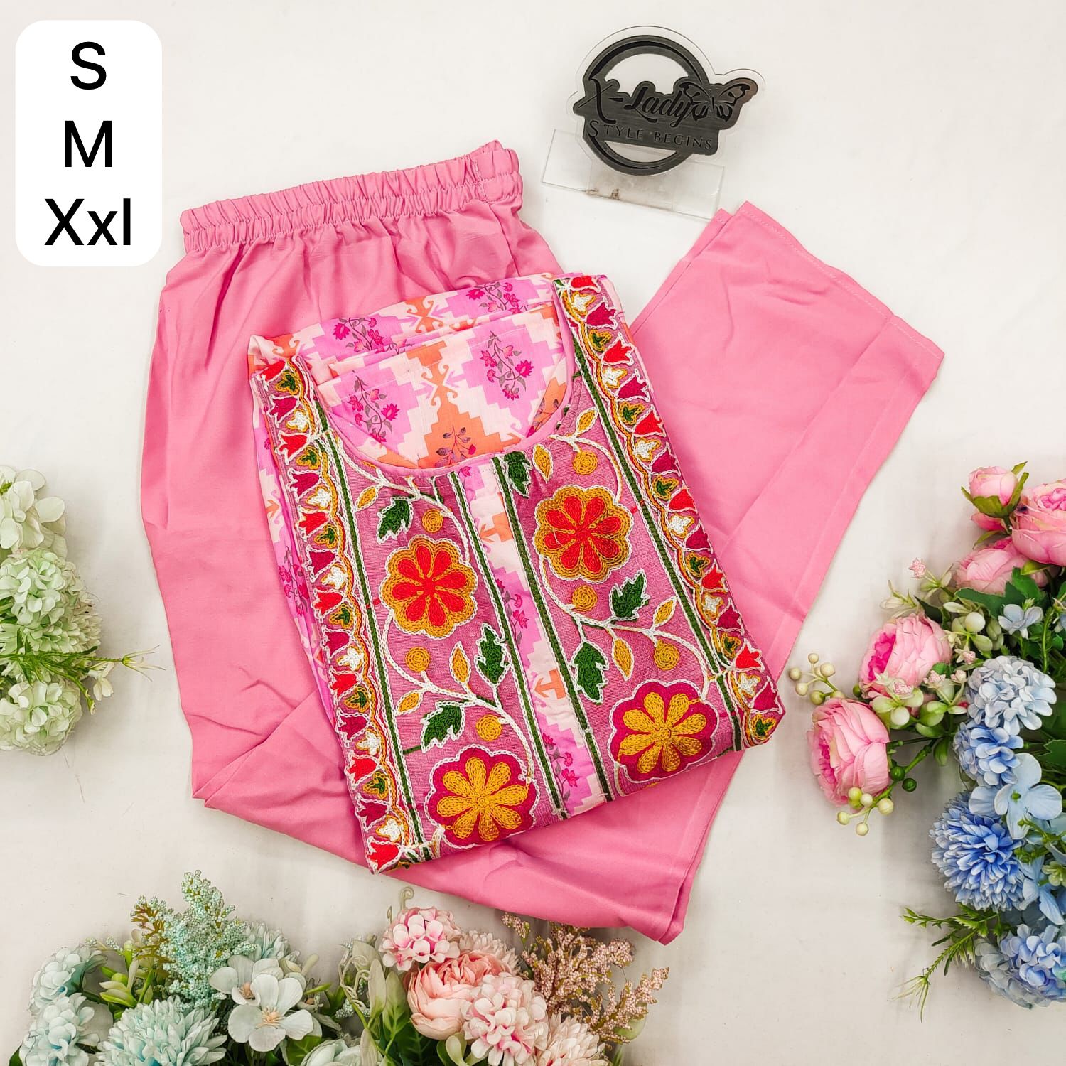 Beautiful Designer Party Wear Cotton Print Salwar Suit