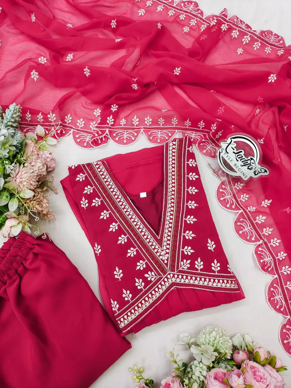 Beautiful Designer Summer Special Georgette Salwar Suit