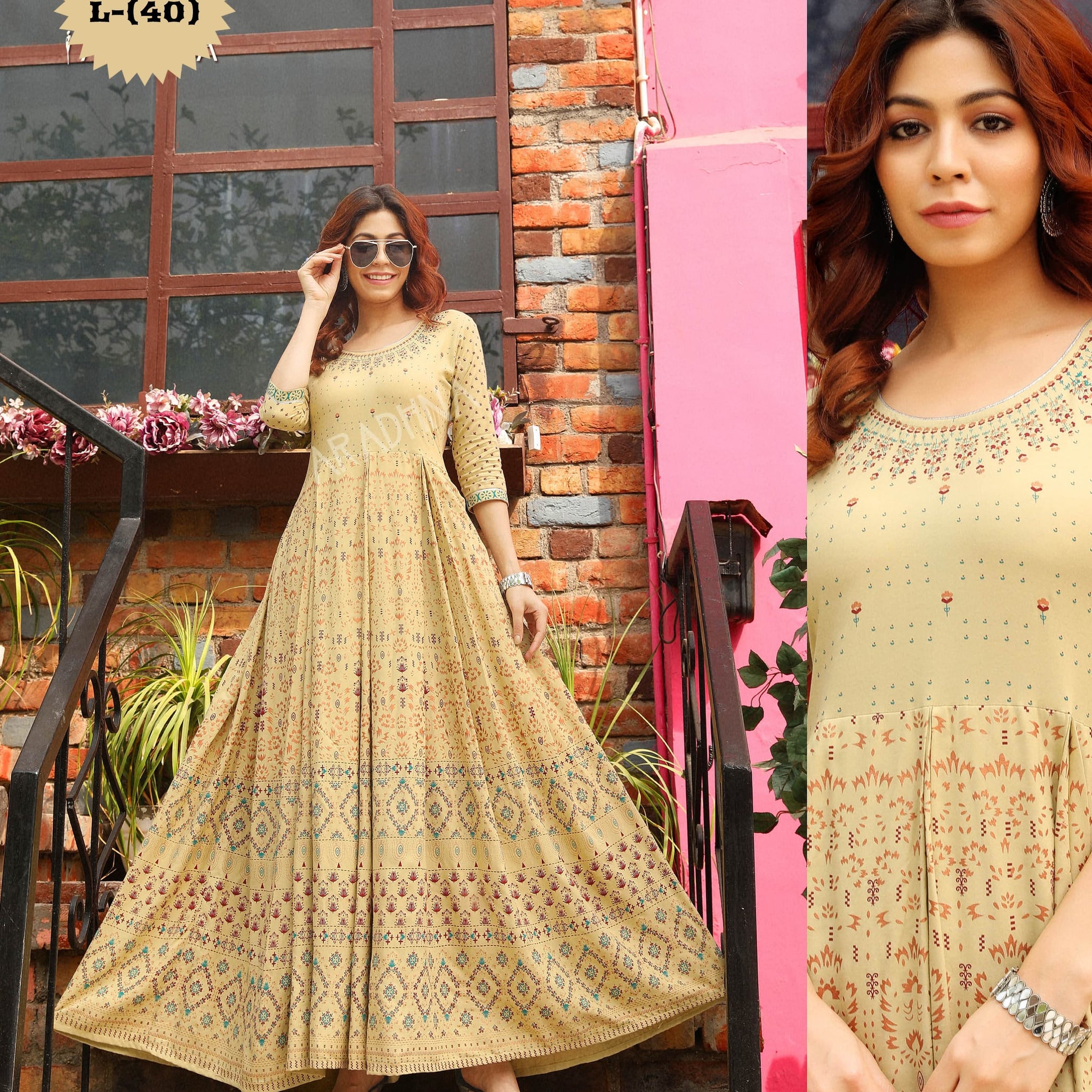 Beautiful Designer Summer Special Pure Rayon Kurti