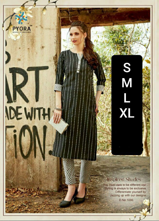 Beautiful Designer Pure Handloom Weaving Cotton Stripe With Pencil Pent