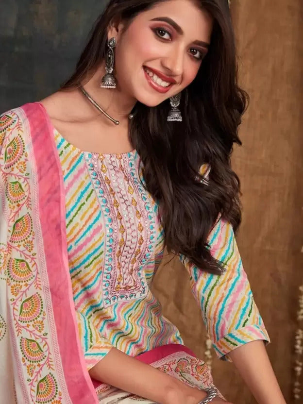 Beautiful Designer Summer Special Georgette Salwar Suit