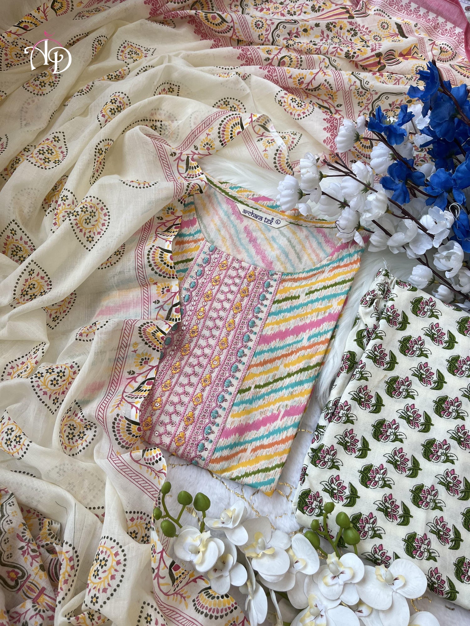 Beautiful Designer Summer Special Georgette Salwar Suit