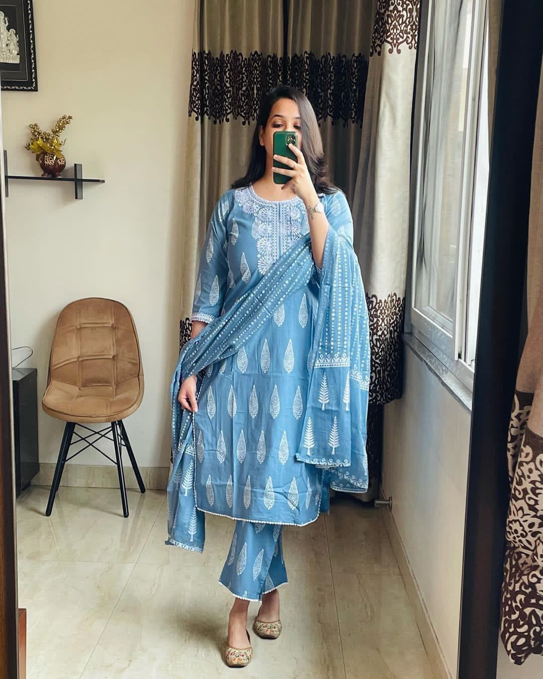 Beautiful Designer Summer Special Pure Cotton Salwar Suit