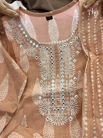 Beautiful Designer Summer Special Pure Cotton Salwar Suit
