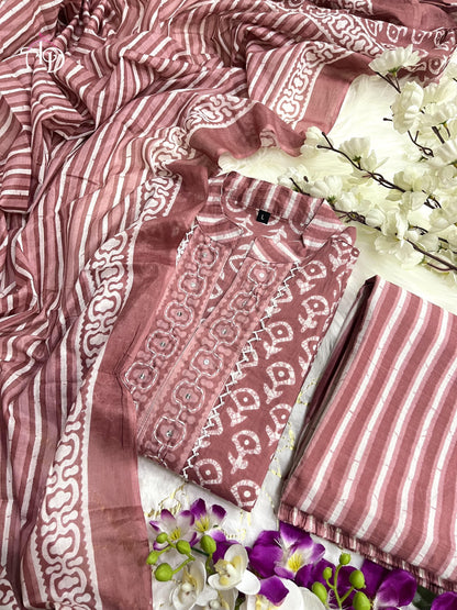Beautiful Designer Summer Special Pure Cotton Salwar Suit
