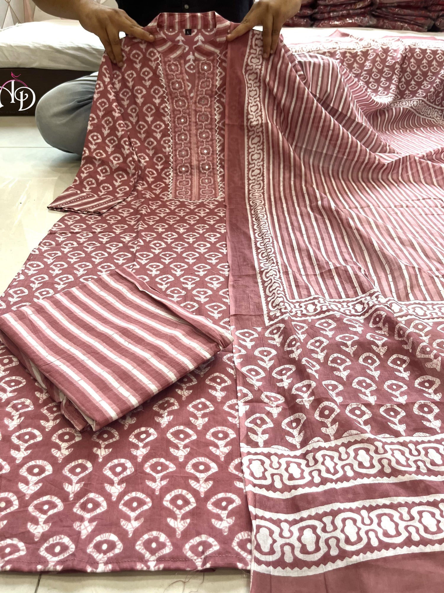 Beautiful Designer Summer Special Pure Cotton Salwar Suit