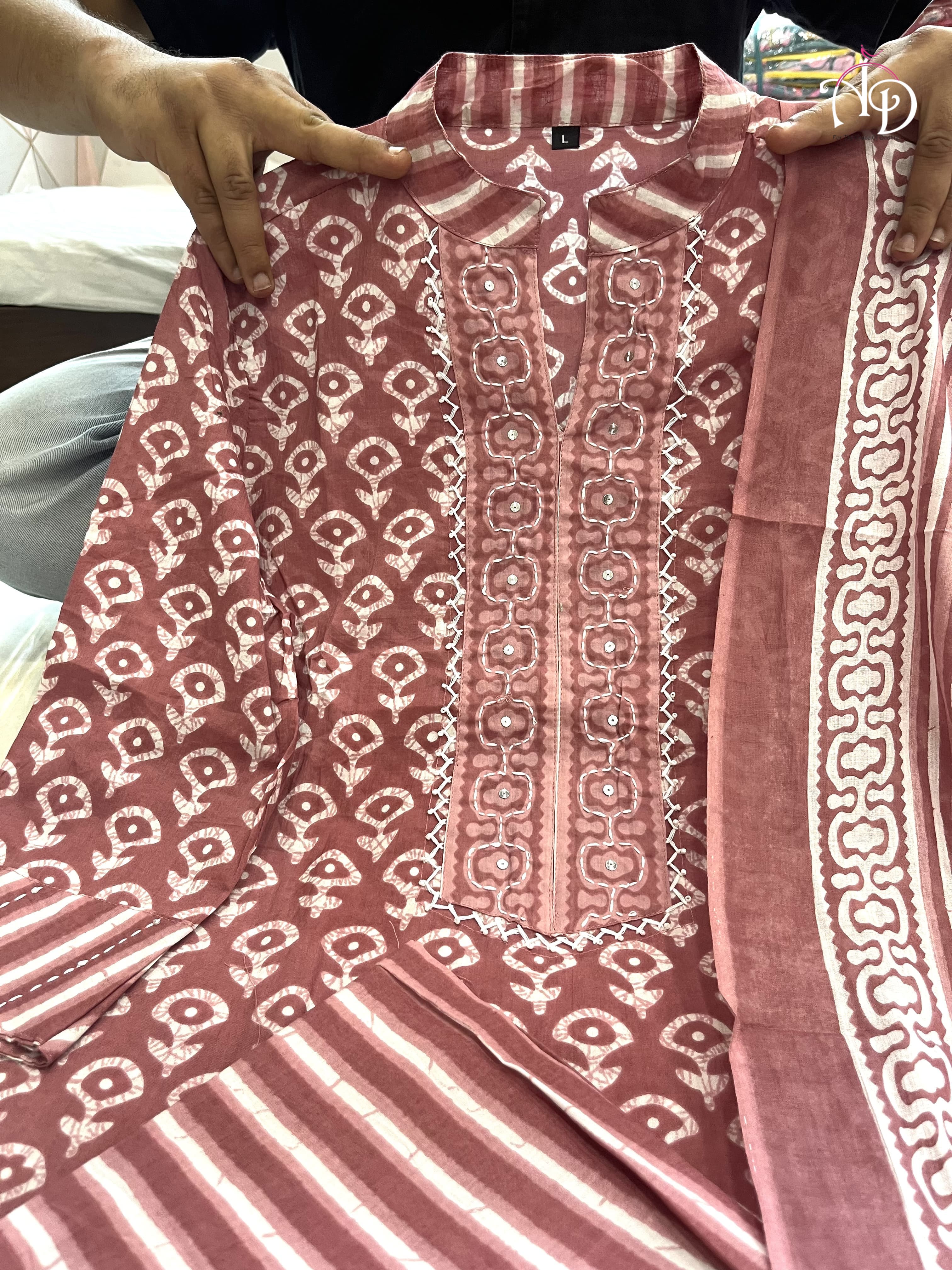 Beautiful Designer Summer Special Pure Cotton Salwar Suit