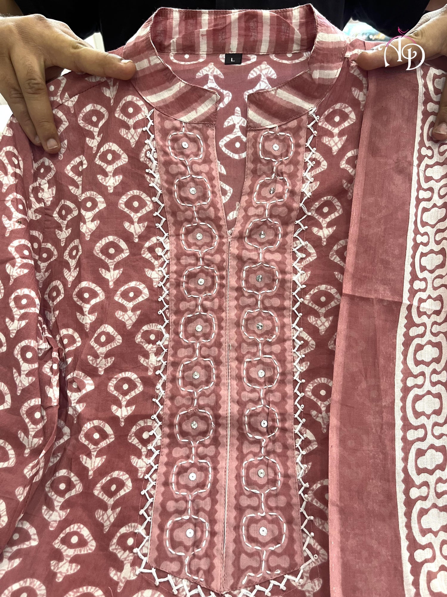 Beautiful Designer Summer Special Pure Cotton Salwar Suit