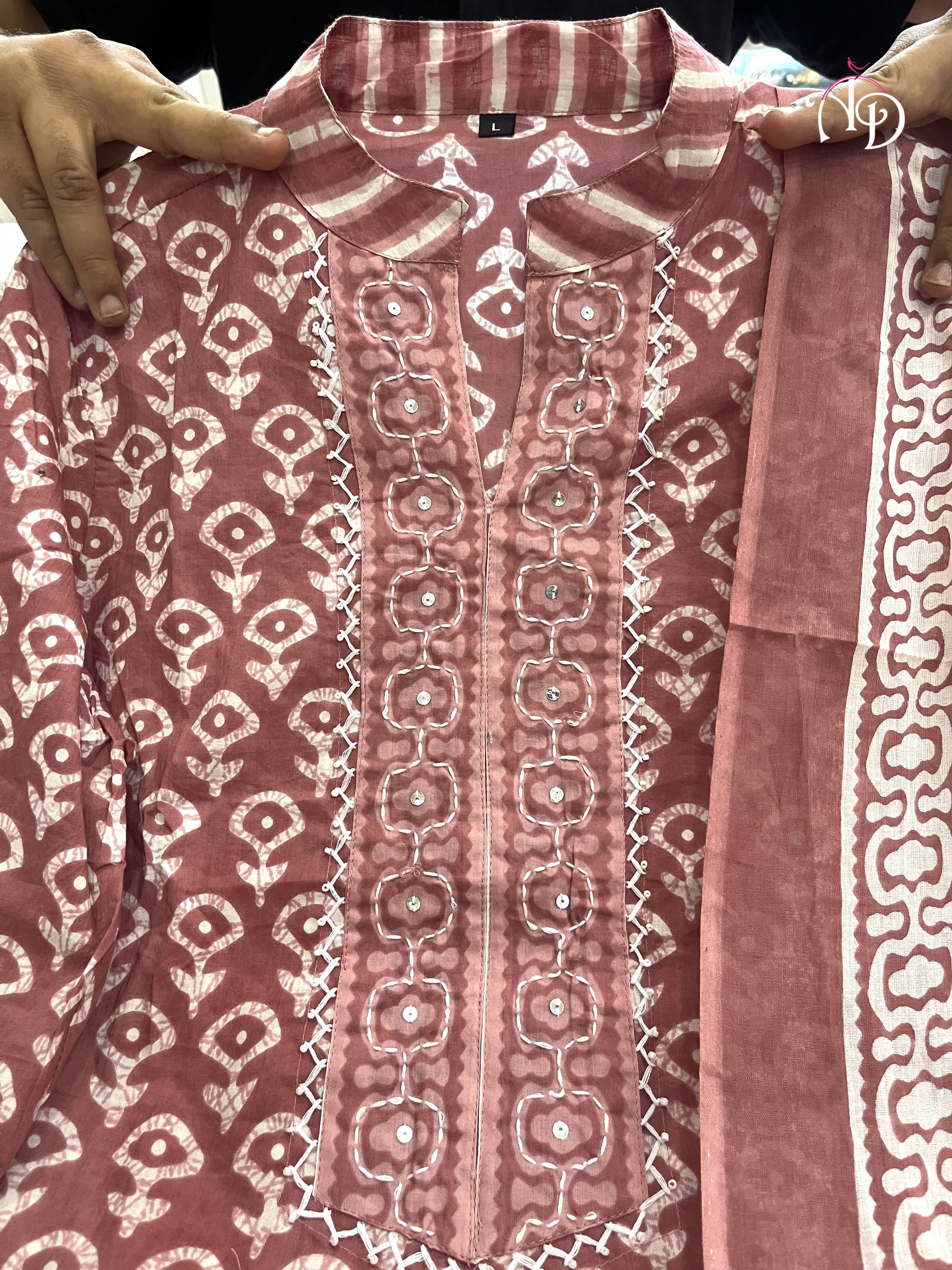 Beautiful Designer Summer Special Pure Cotton Salwar Suit