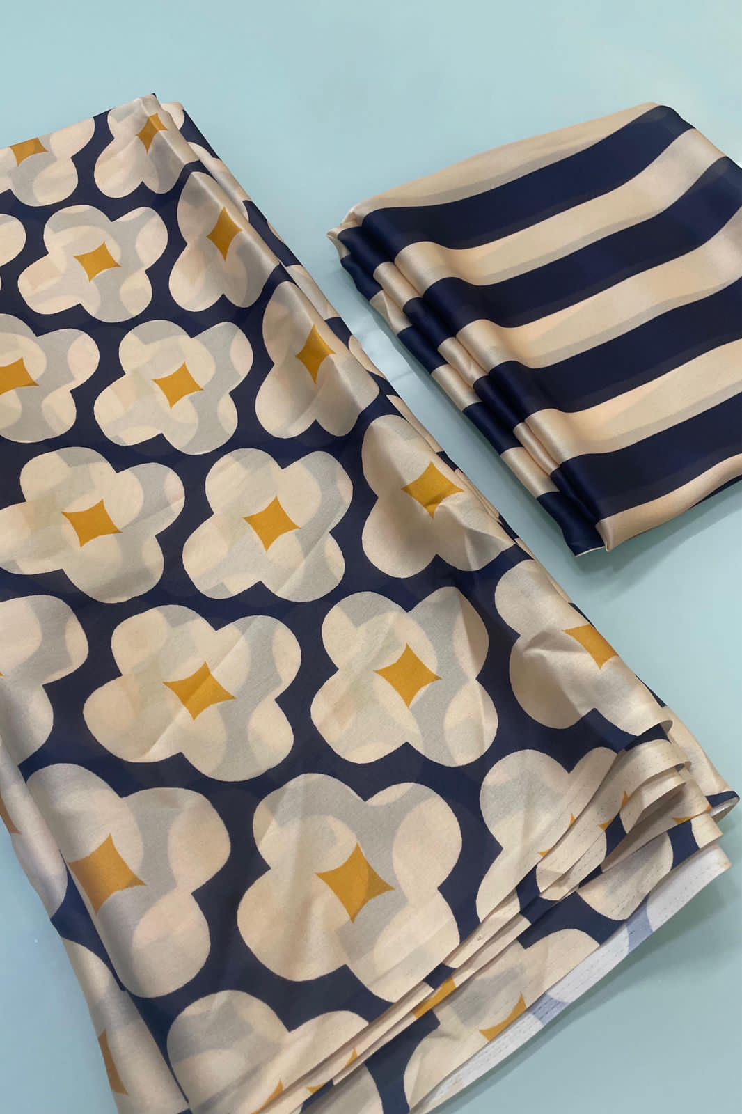 Beautiful Designer Pure Soft Satin Saree