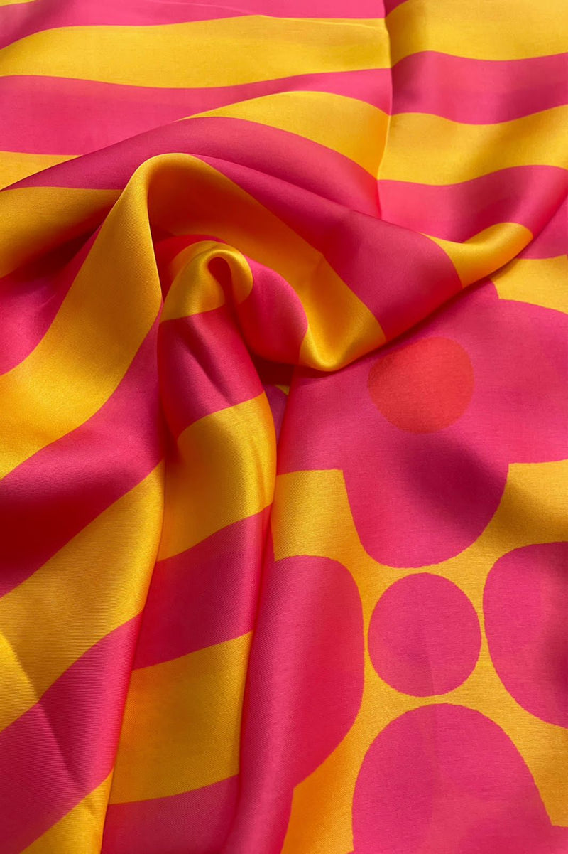 Beautiful Designer Pure Soft Satin Saree