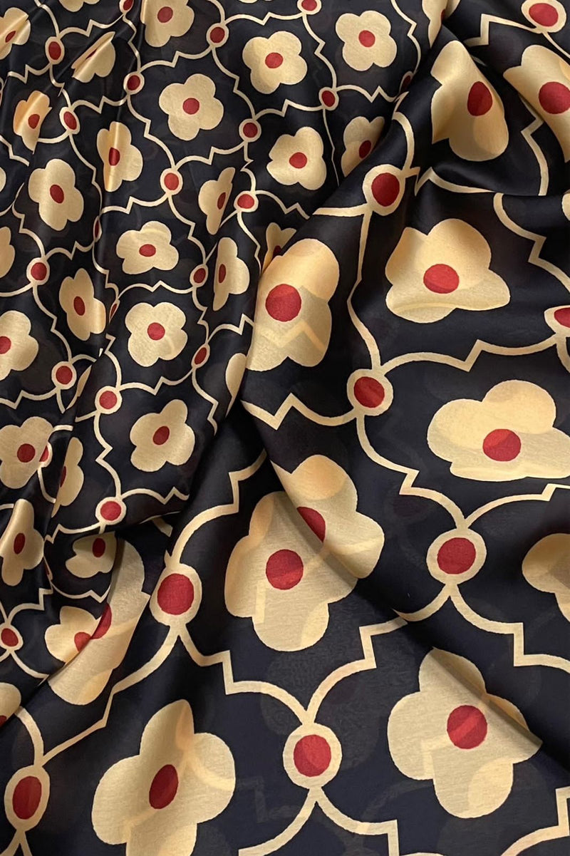 Beautiful Designer Pure Soft Satin Saree