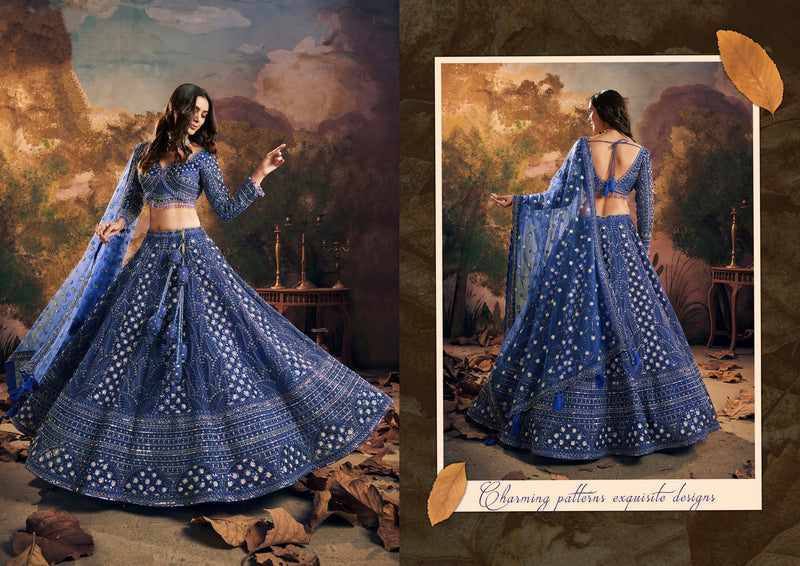 Beautiful Designer Wedding Wear Latest Pure Handwork Lehenga Choli