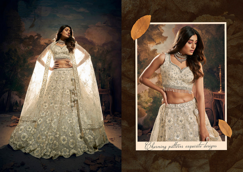 Beautiful Designer Wedding Wear Latest Pure Handwork Lehenga Choli